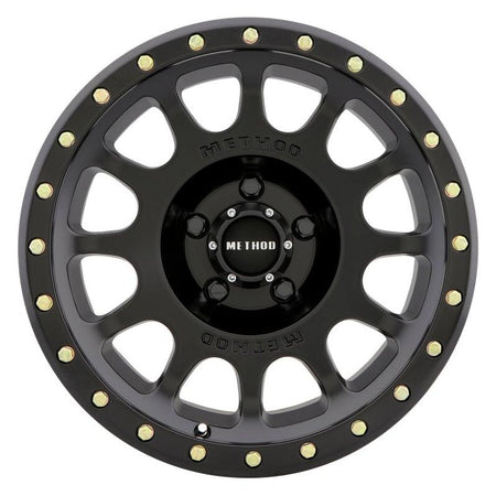 Method MR305 NV 17x8.5 0mm Offset 5x150 116.5mm CB Matte Black Wheel - NP Motorsports