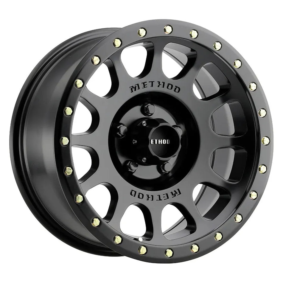 Method MR305 NV 17x8.5 0mm Offset 5x150 116.5mm CB Matte-Gloss Black Wheel - NP Motorsports