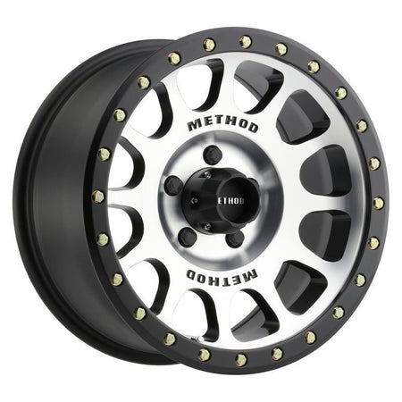 Method MR305 NV 17x8.5 0mm Offset 5x5.5 108mm CB Machined/Black Street Loc Wheel - NP Motorsports