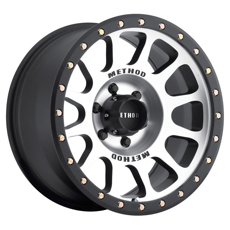Method MR305 NV 17x8.5 0mm Offset 6x135 94mm CB Machined/Black Street Loc Wheel - NP Motorsports