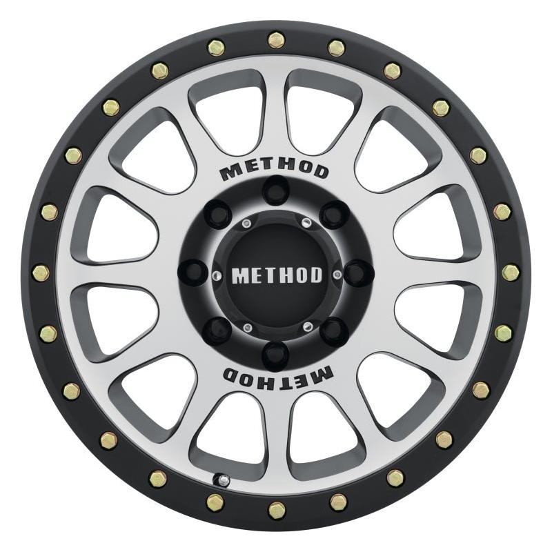 Method MR305 NV 17x8.5 0mm Offset 8x170 130.81mm CB Machined/Black Street Loc Wheel - NP Motorsports