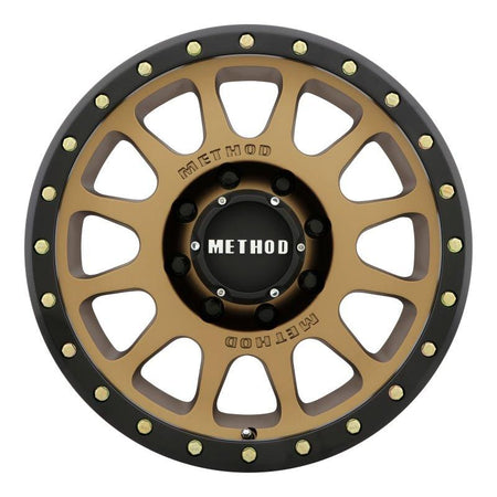 Method MR305 NV 17x8.5 0mm Offset 8x170 130.81mm CB Method Bronze/Black Street Loc Wheel - NP Motorsports