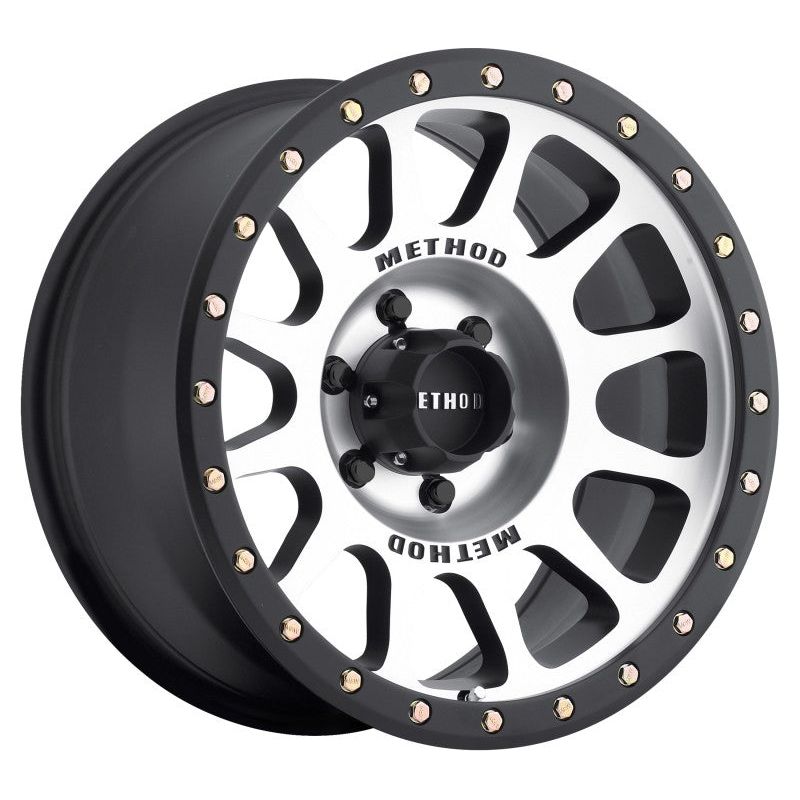 Method MR305 NV 18x9 0mm Offset 6x5.5 108mm CB Machined/Black Street Loc Wheel - NP Motorsports