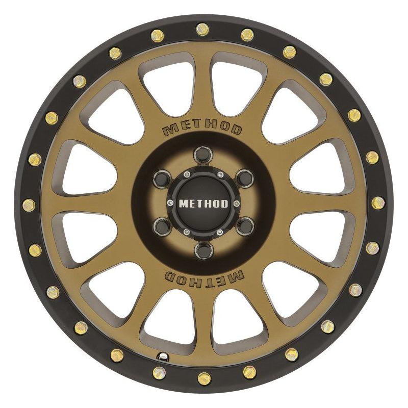 Method MR305 NV 18x9 0mm Offset 6x5.5 108mm CB Method Bronze/Black Street Loc Wheel - NP Motorsports