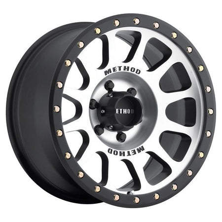 Method MR305 NV 18x9 -12mm Offset 6x5.5 108mm CB Machined/Black Street Loc Wheel - NP Motorsports