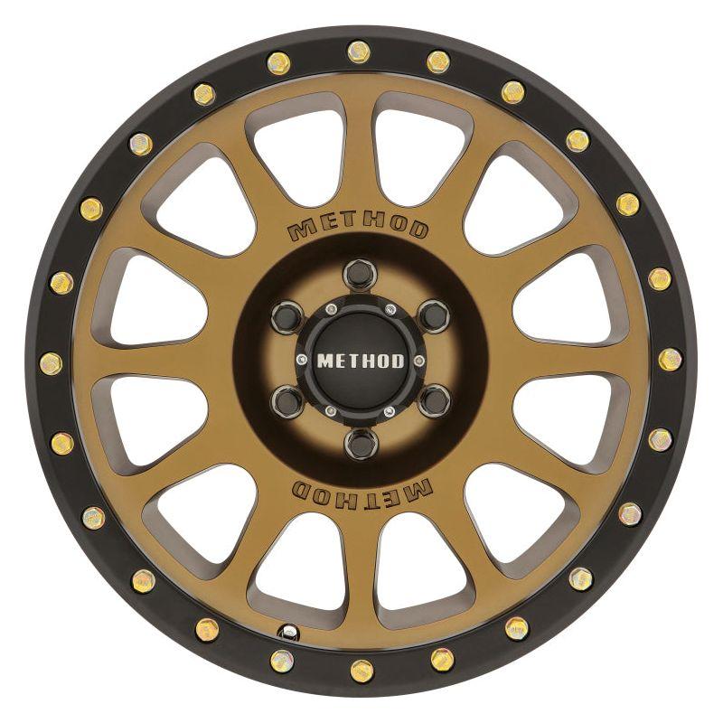 Method MR305 NV 18x9 +18mm Offset 6x135 94mm CB Method Bronze/Black Street Loc Wheel - NP Motorsports
