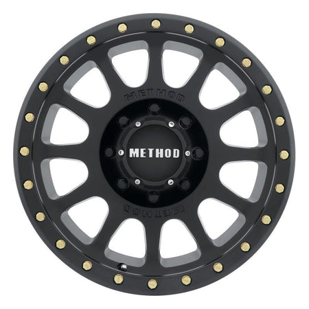 Method MR305 NV 20x10 -18mm Offset 8x180 130.81mm CB Matte Black Wheel - NP Motorsports