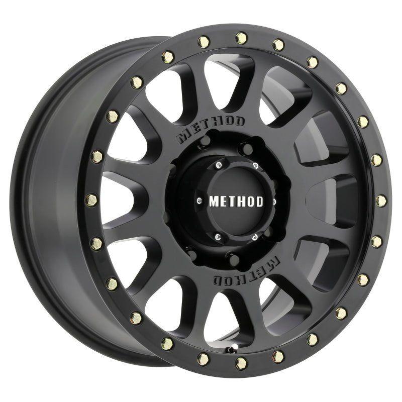 Method MR305 NV HD 17x8.5 0mm Offset 8x170 130.81mm CB Matte Black Wheel - NP Motorsports