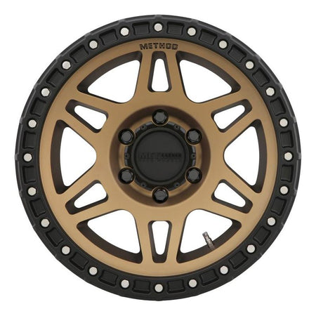 Method MR312 17x8.5 0mm Offset 6x120 67mm CB Method Bronze/Black Street Loc Wheel - NP Motorsports