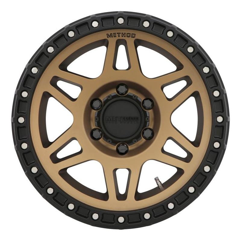Method MR312 17x8.5 0mm Offset 6x135 87mm CB Method Bronze/Black Street Loc Wheel - NP Motorsports