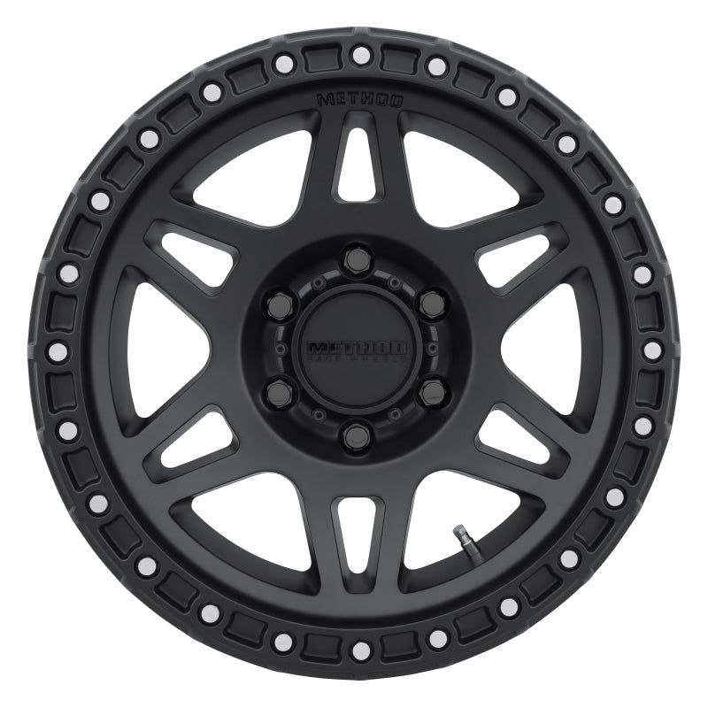 Method MR312 17x8.5 0mm Offset 6x5.5 106.25mm CB Matte Black Wheel - NP Motorsports