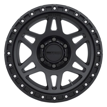Method MR312 17x9 -12mm Offset 6x5.5 106.25mm CB Matte Black Wheel - NP Motorsports