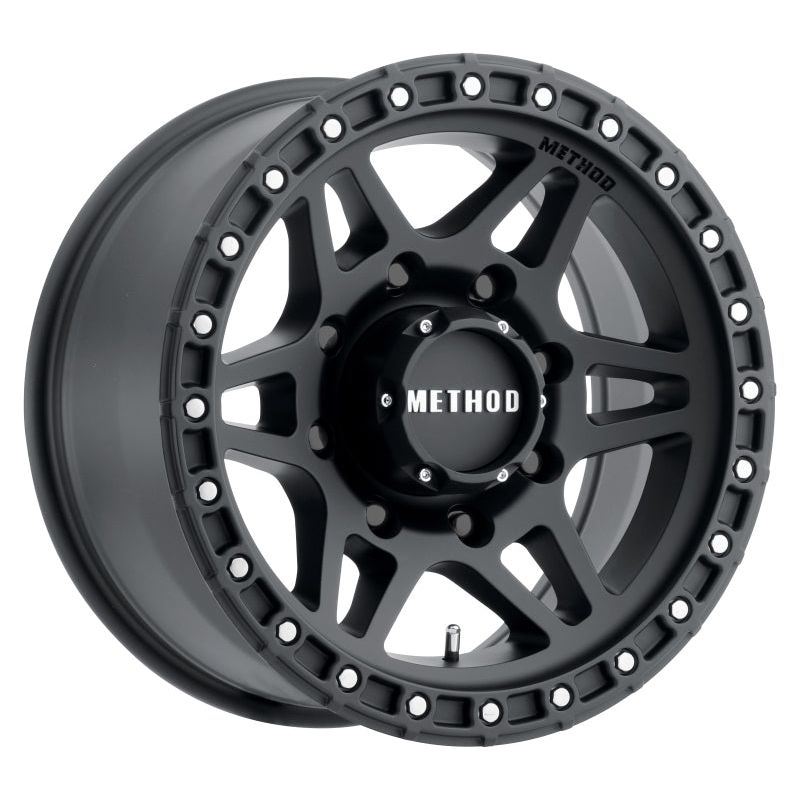 Method MR312 18x9 +18mm Offset 8x170 130.81mm CB Matte Black Wheel - NP Motorsports
