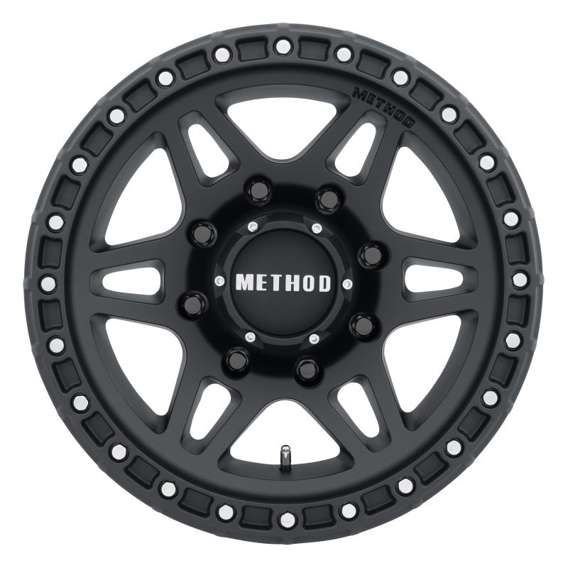 Method MR312 18x9 +18mm Offset 8x170 130.81mm CB Matte Black Wheel - NP Motorsports