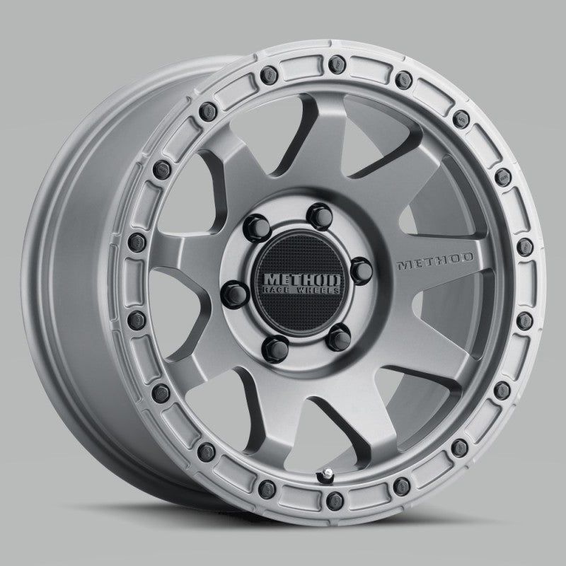 Method MR317 18x9 +3mm Offset 6x5.5 106.25mm CB Matte Titanium Wheel - NP Motorsports