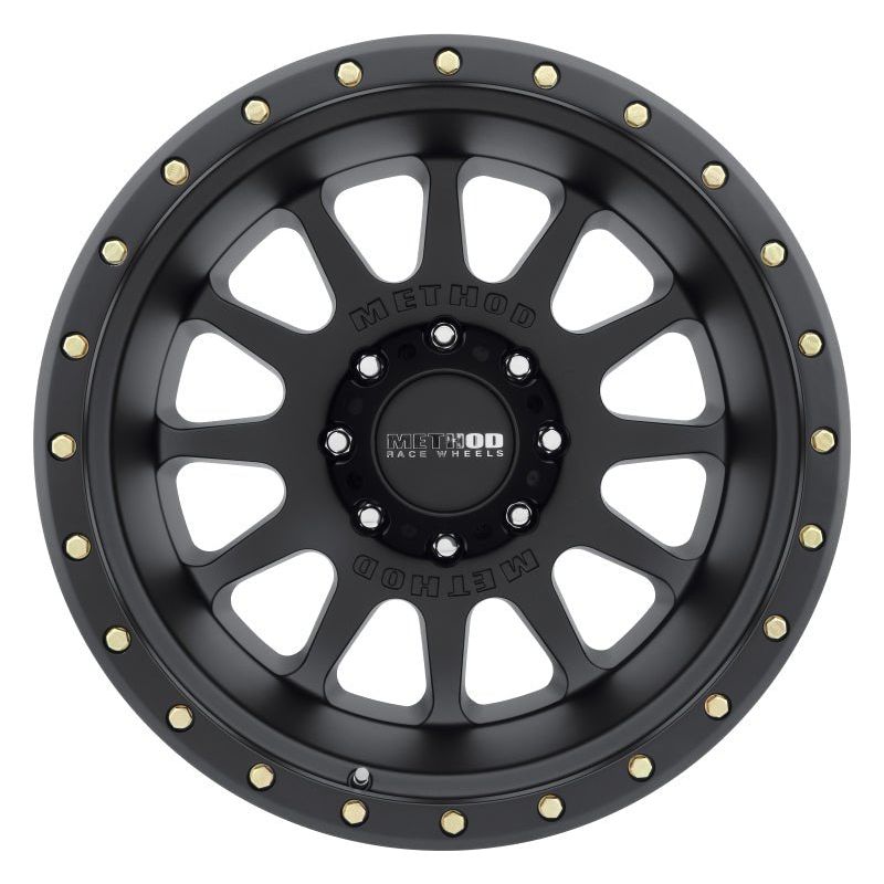 Method MR605 NV 20x10 -24mm Offset 8x6.5 121.3mm CB Matte Black Wheel - NP Motorsports