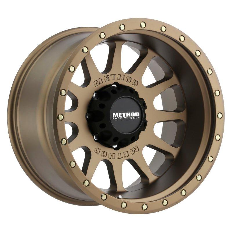 Method MR605 NV 20x10 -24mm Offset 8x6.5 121.3mm CB Method Bronze Wheel - NP Motorsports