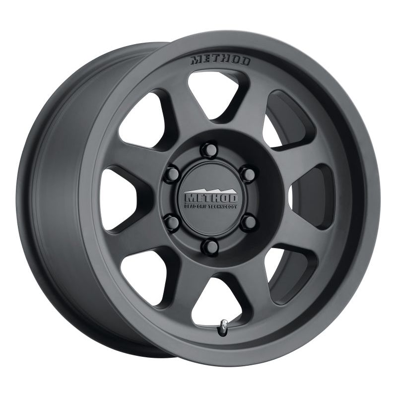 Method MR701 17x7.5 +50mm Offset 6x130 84.1mm CB Matte Black Wheel - NP Motorsports
