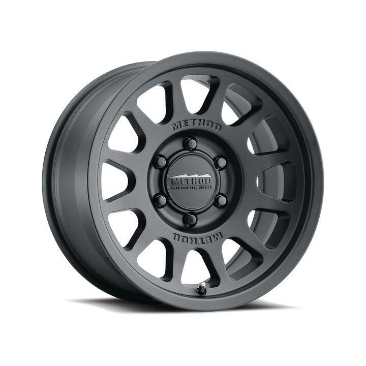 Method MR703 16x6.5 +90mm Offset 6x180 138.9mm CB Gloss Matte Black Wheel - NP Motorsports