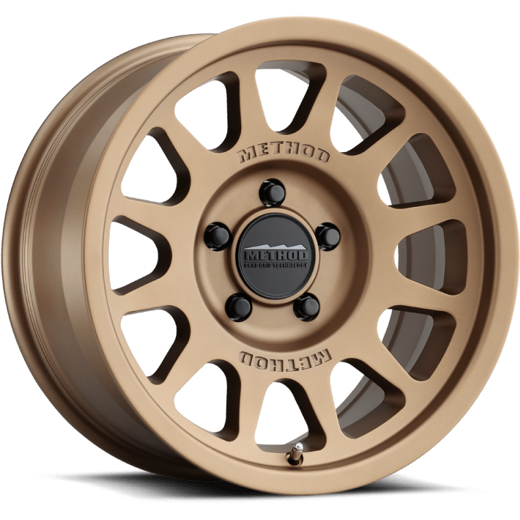 Method MR703 17x7.5 +50mm Offset 5x130 78.1mm CB Method Bronze Wheel - NP Motorsports