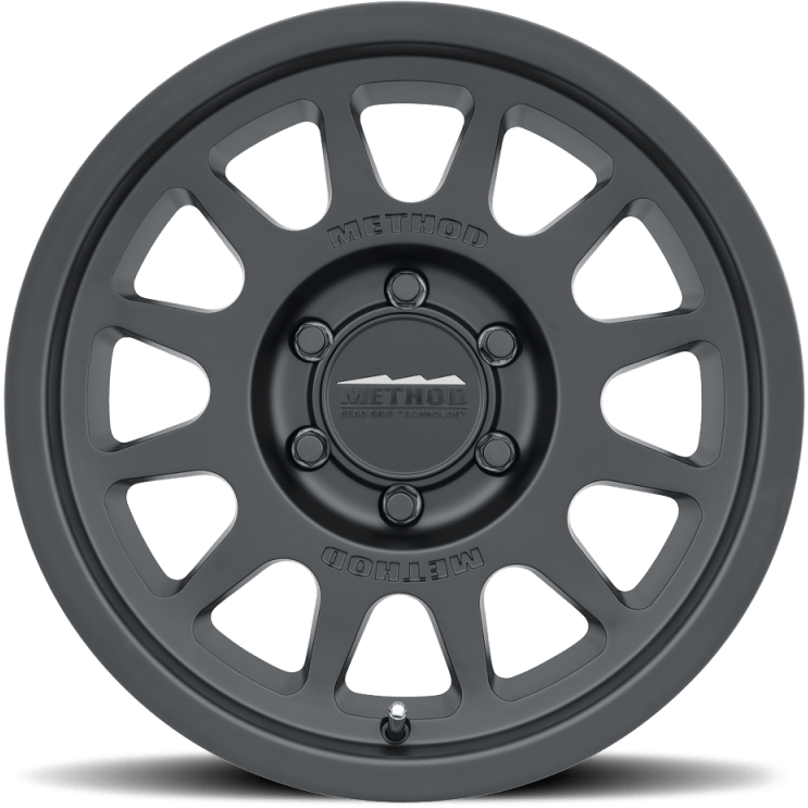 Method MR703 17x7.5 +50mm Offset 6x130 84.1mm CB Matte Black Wheel - NP Motorsports