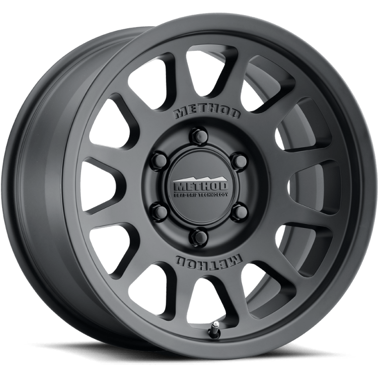 Method MR703 17x8.5 0mm Offset 6x5.5 106.25mm CB Matte Black Wheel - NP Motorsports