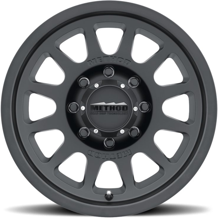 Method MR703 17x8.5 0mm Offset 8x170 130.81mm CB Matte Black Wheel - NP Motorsports