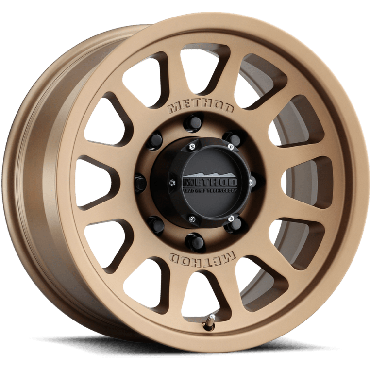 Method MR703 17x8.5 0mm Offset 8x6.5 130.81mm CB Method Bronze Wheel - NP Motorsports