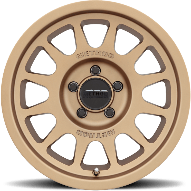 Method MR703 17x8.5 +35mm Offset 5x150 110.5mm CB Method Bronze Wheel - NP Motorsports