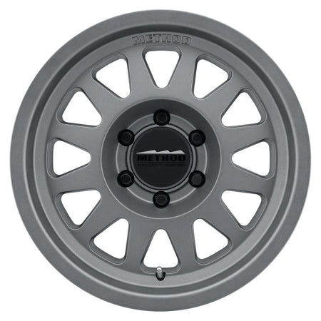Method MR704 17x8.5 0mm Offset 5x150 110.5mm CB Matte Titanium Wheel - NP Motorsports