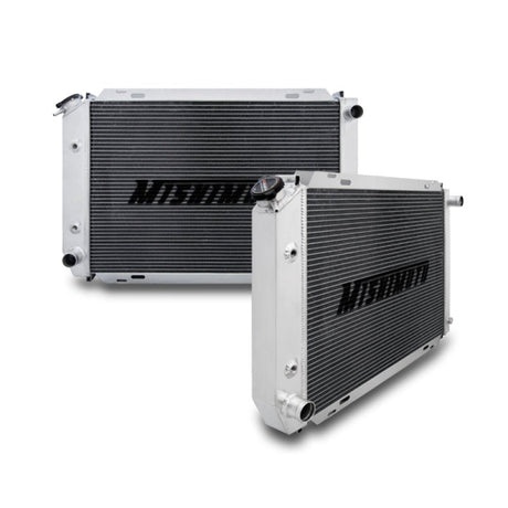 Mishimoto 79-93 Ford Mustang Dual Pass Manual Aluminum Radiator - NP Motorsports