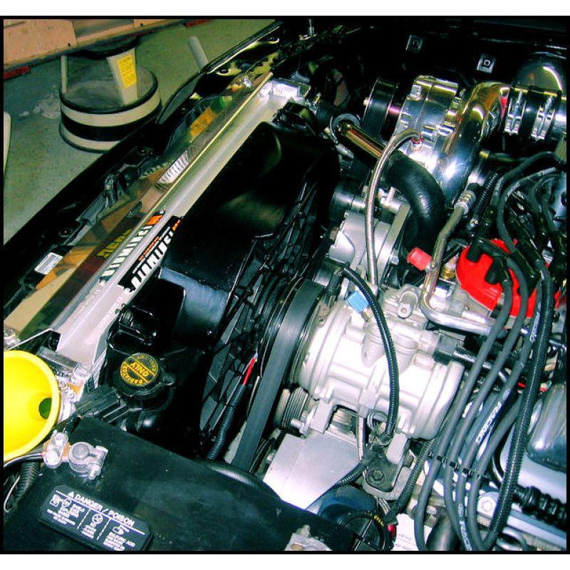 Mishimoto 79-93 Ford Mustang Manual Aluminum Radiator - NP Motorsports