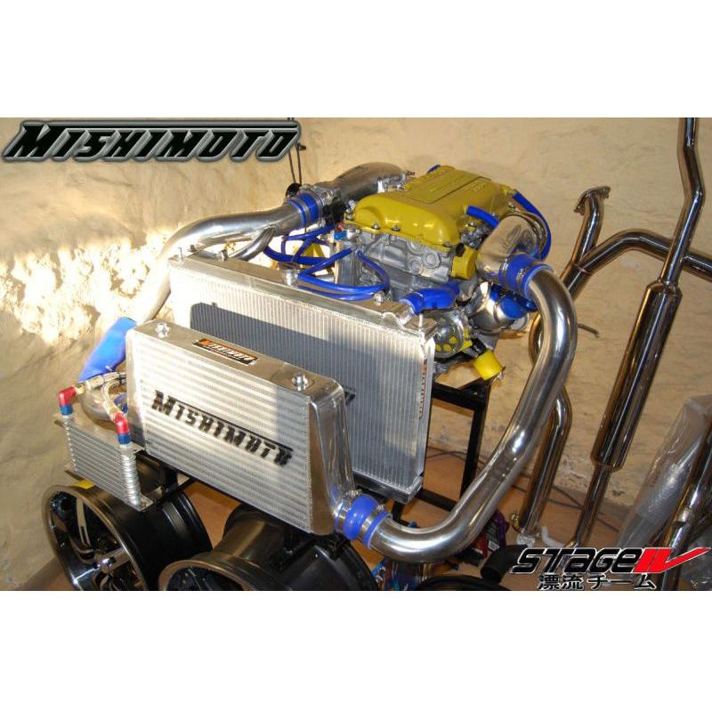 Mishimoto 95-98 Nissan 240sx S14 SR20DET Aluminum Radiator - NP Motorsports