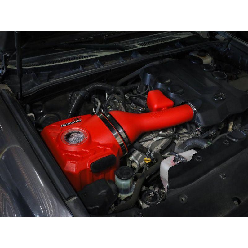 Momentum GT Red Edition Cold Air Intake System w/ Pro DRY S Filter Toyota FJ Cruiser 07-23 V6-4.0L - NP Motorsports