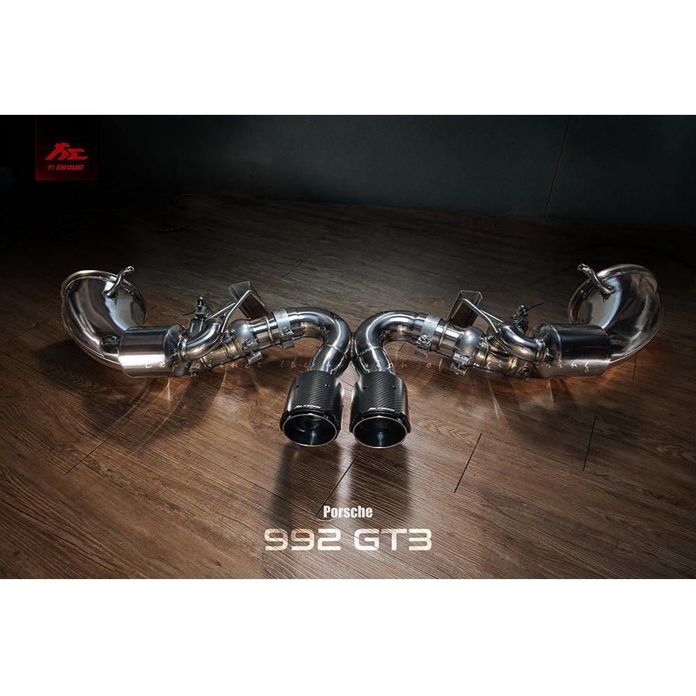 Porsche 992 GT3 2021+ | FI Exhaust Valvetronic Muffler System - TAG Motorsports