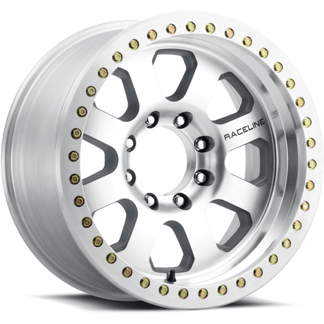 Raceline RT260M Avenger 17x9in / 8x170 BP / -12mm Offset / 130.81mm Bore - Machined Beadlock Wheel - NP Motorsports