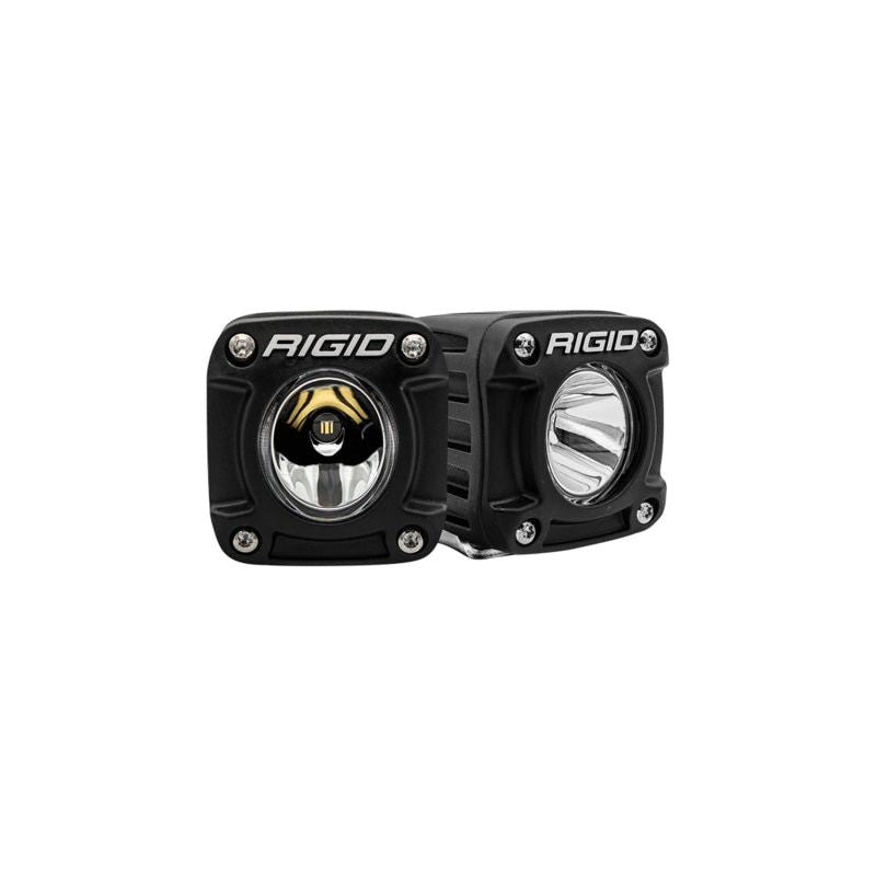 Rigid Industries Revolve Pod w/Amber Trim Ring - Pair - NP Motorsports