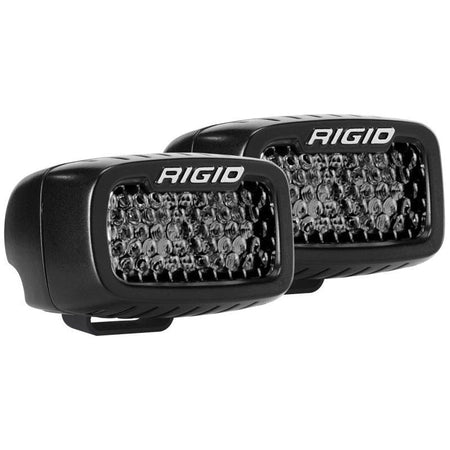 Rigid Industries SR-M Series PRO Midnight Edition - Spot - Diffused - Pair - NP Motorsports