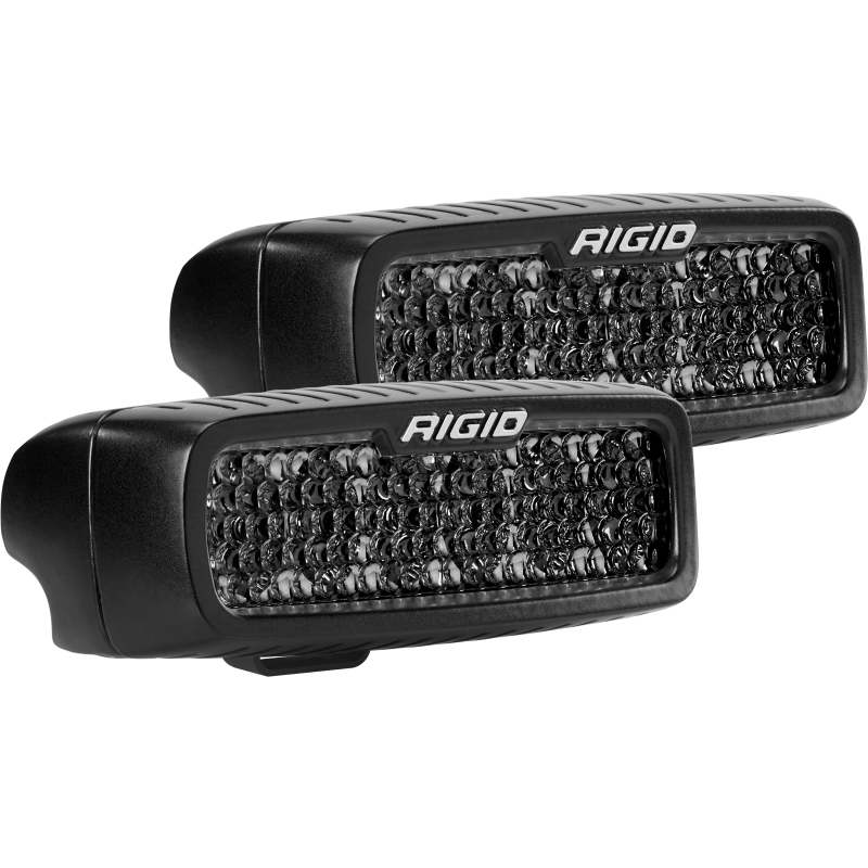 Rigid Industries SR-Q Series PRO Midnight Edition - Spot - Diffused - Pair - NP Motorsports