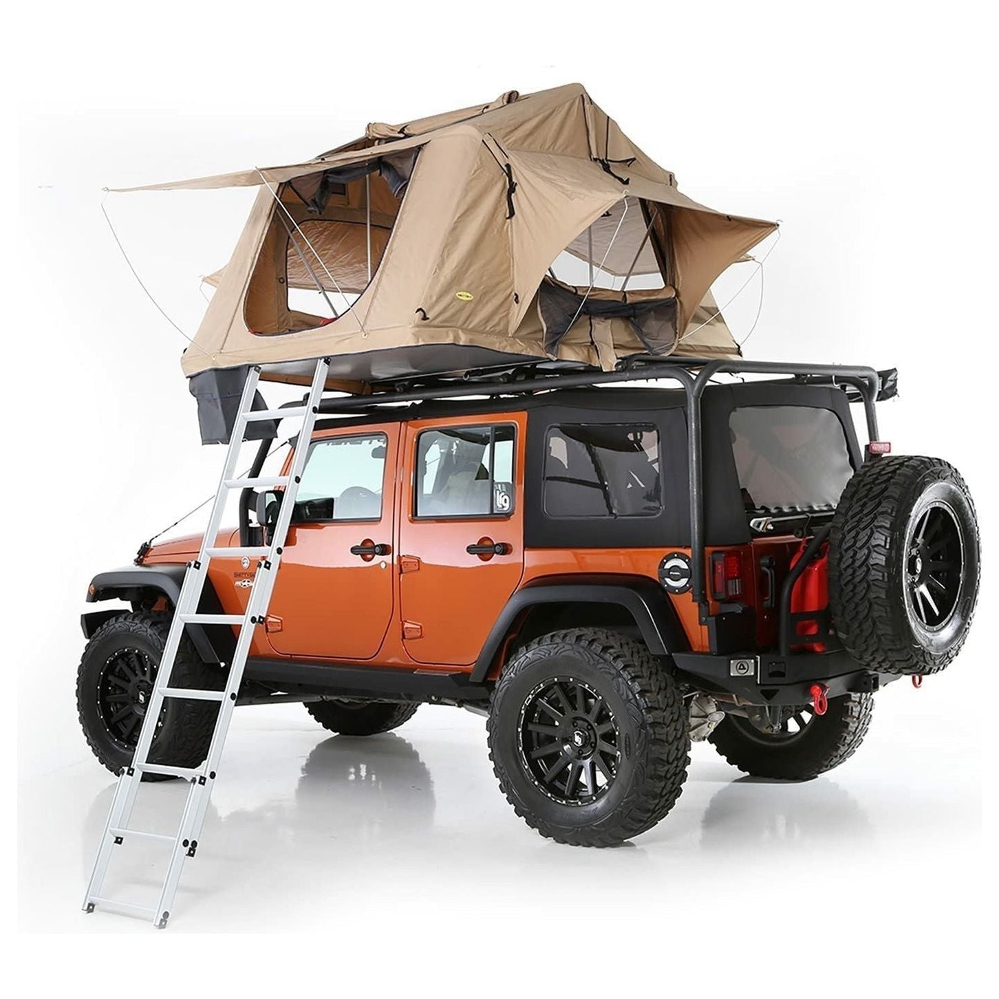 jeep wrangler roof tent Overlander Roof Tent 2 Person Tent Coyote Tan Smittybilt