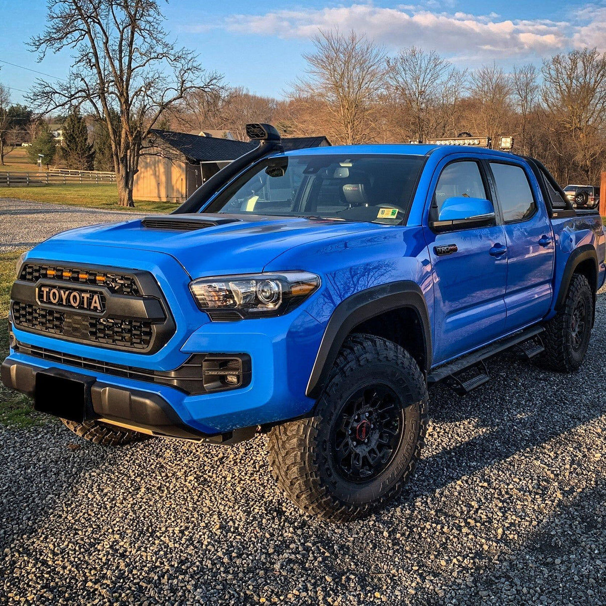 Toyota Tacoma | Amber Raptor Lights For TRD Pro Grille - Truck Accessories Guy