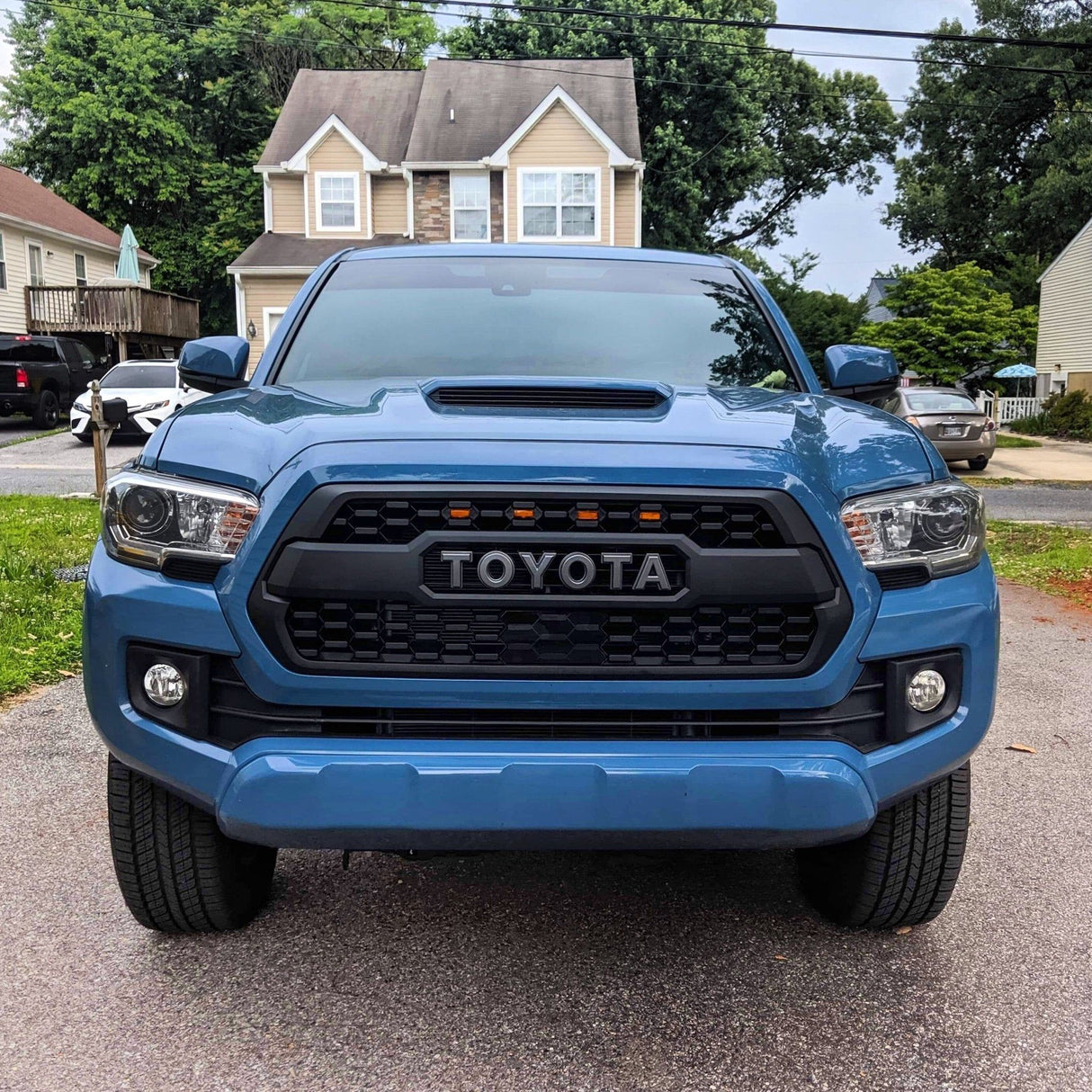 Toyota Tacoma | Amber Raptor Lights For TRD Pro Grille - Truck Accessories Guy