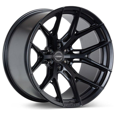 Vossen HF6-4 20x9.5 / 6x139.7 / ET15 / Deep Face / 106.1 - Satin Black Wheel - NP Motorsports