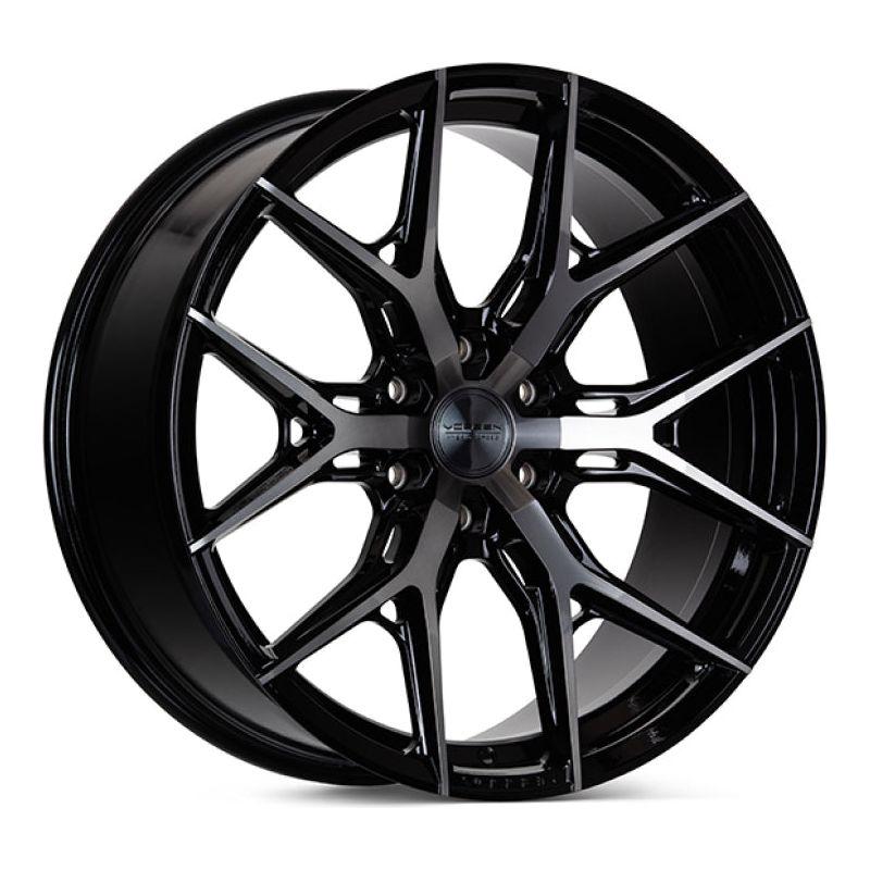Vossen HF6-4 22x9.5 / 6x139.7 / ET20 / Deep Face / 106.1 - Tinted Gloss Black Wheel - NP Motorsports