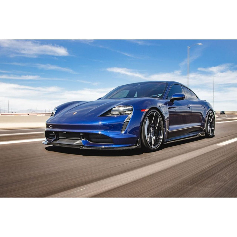VR Aero Carbon Fiber Aero Kit Package Porsche Taycan Turbo | Turbo S - NP Motorsports