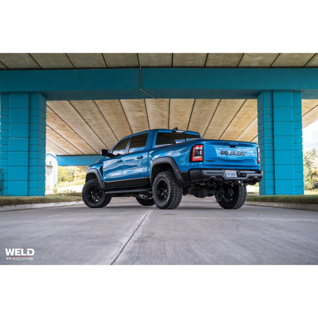 Weld Off-Road W107 20X10 Ledge 6X139.7 ET-18 BS4.75 Satin Gun / Black Ring 106.1 - NP Motorsports