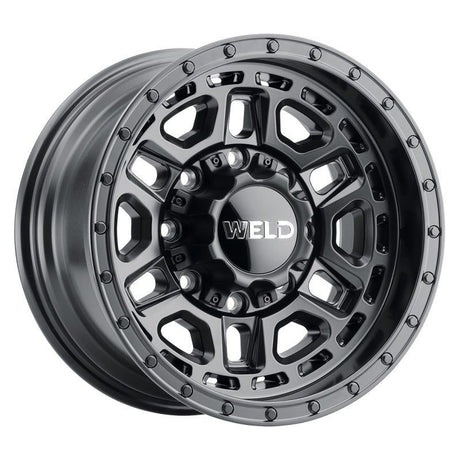 Weld Off-Road W119 17X9 Crux 5X114.3 5X127 ET-12 BS4.50 Satin Black 78.1 - NP Motorsports