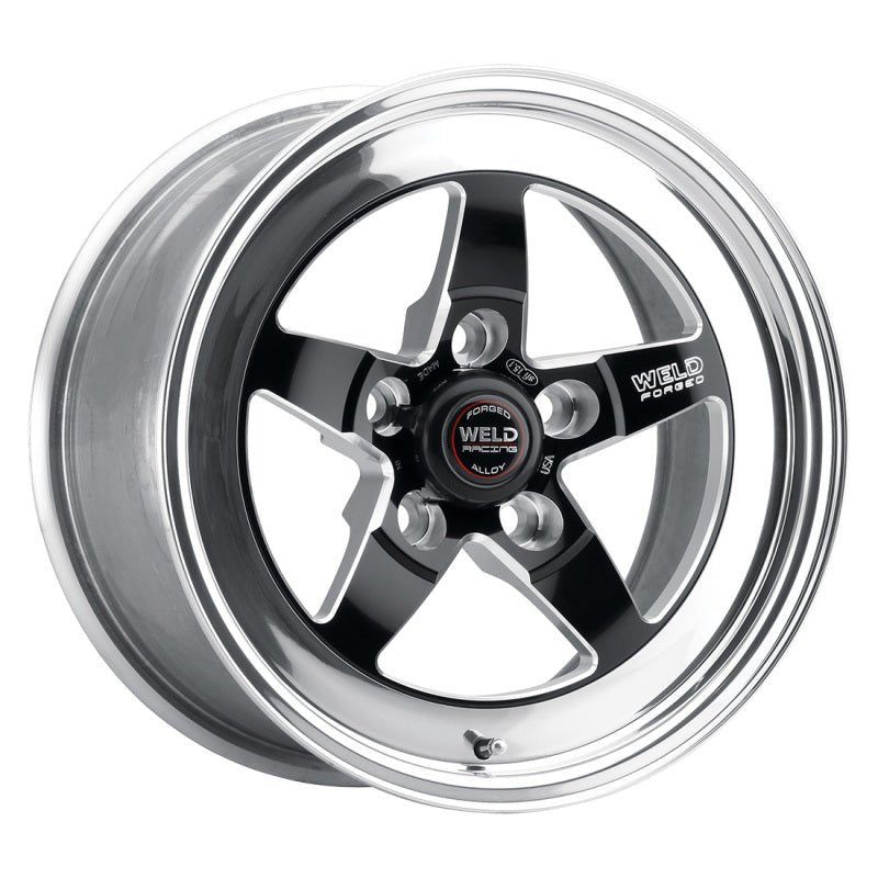 Weld S71 15x10 / 5x120mm BP / 7.5in. BS Black Wheel (Medium Pad) - Non-Beadlock - NP Motorsports