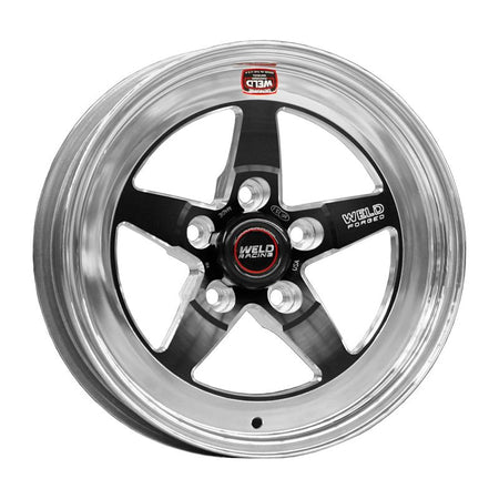 Weld S71 15x10 / 5x120mm BP / 7.5in. BS Black Wheel (Medium Pad) - Non-Beadlock - NP Motorsports