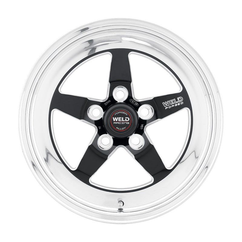 Weld S71 15x10 / 5x120mm BP / 7.5in. BS Black Wheel (Medium Pad) - Non-Beadlock - NP Motorsports